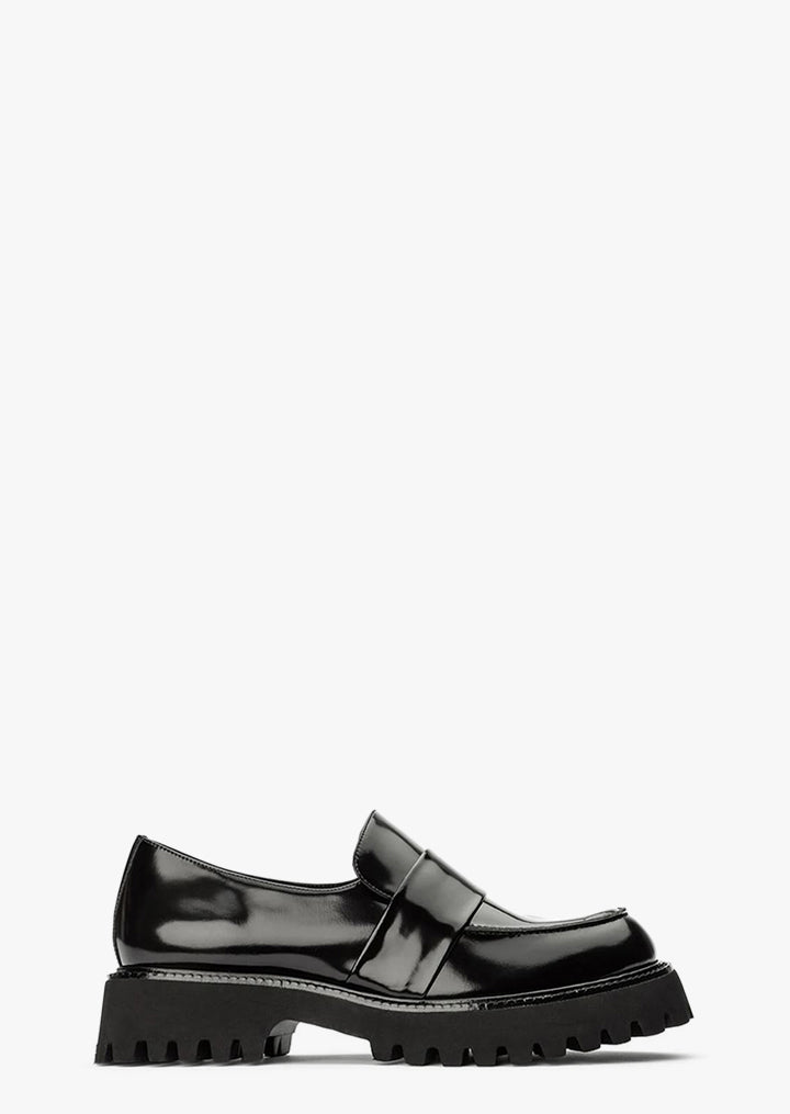 Gisele Black Hi Shine Casual Shoes