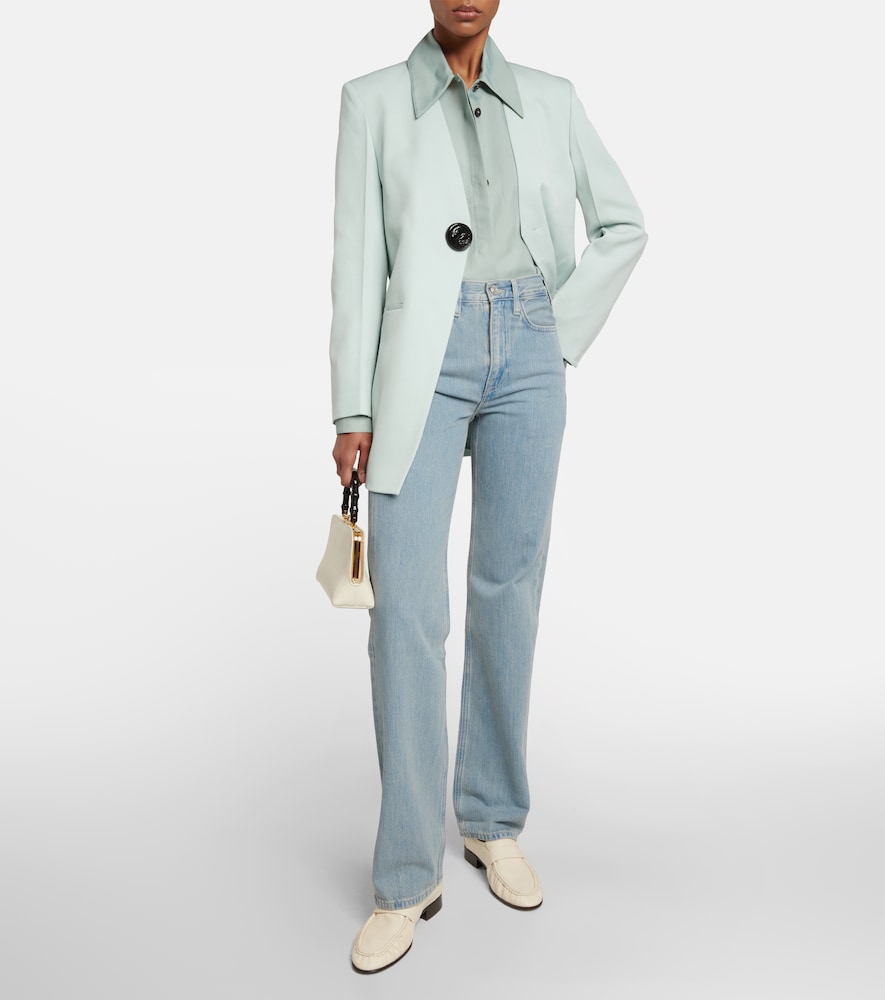 Le Jane high-rise straight-leg jeans