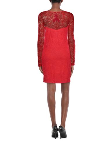 Woman Mini dress Red Size 1 Polyamide, Elastane, Cotton