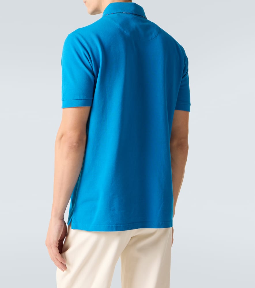 Pegaso cotton polo shirt