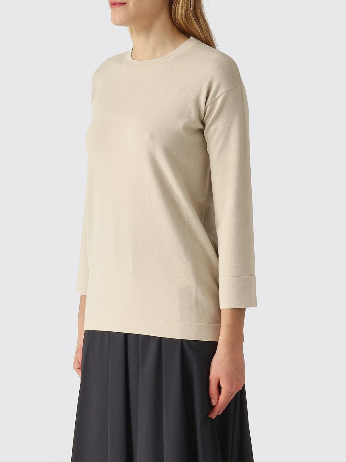 Sweater Woman color Ecru