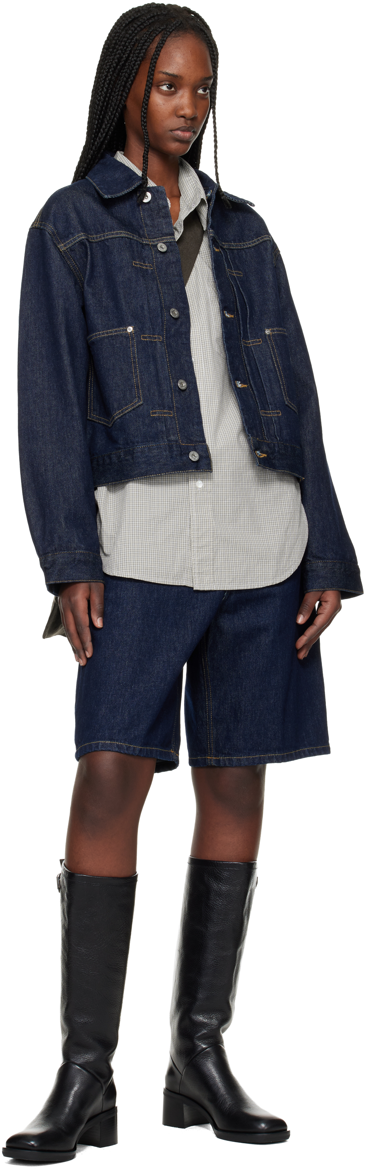 Navy Belmar Denim Jacket