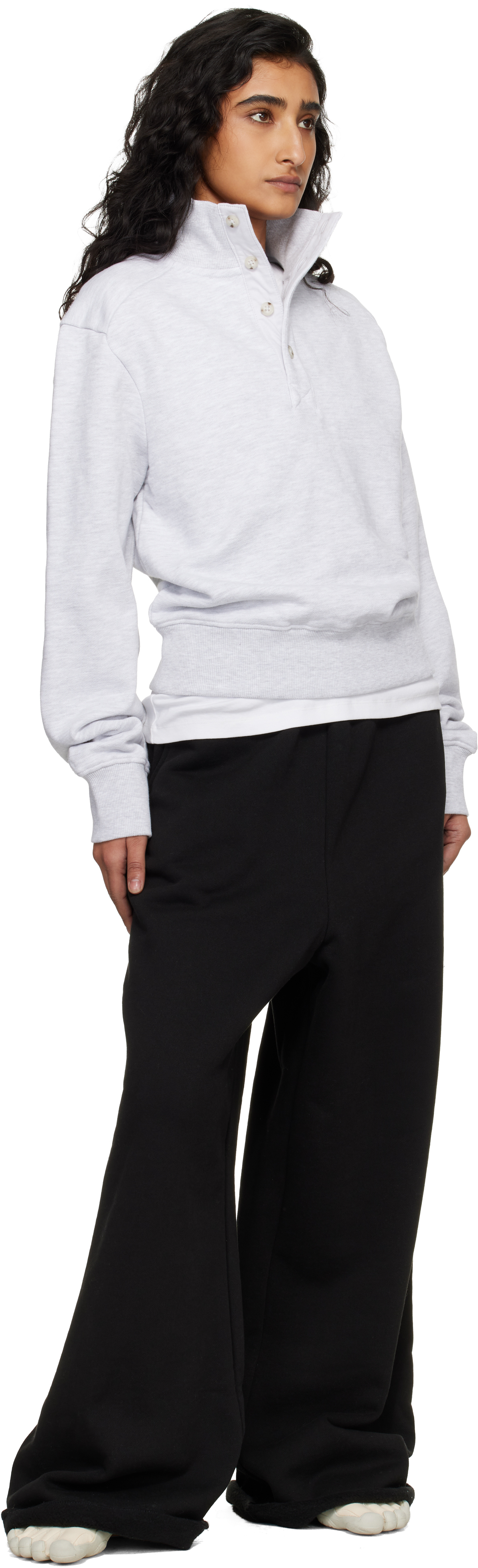 Gray Port Pullover Sweatshirt
