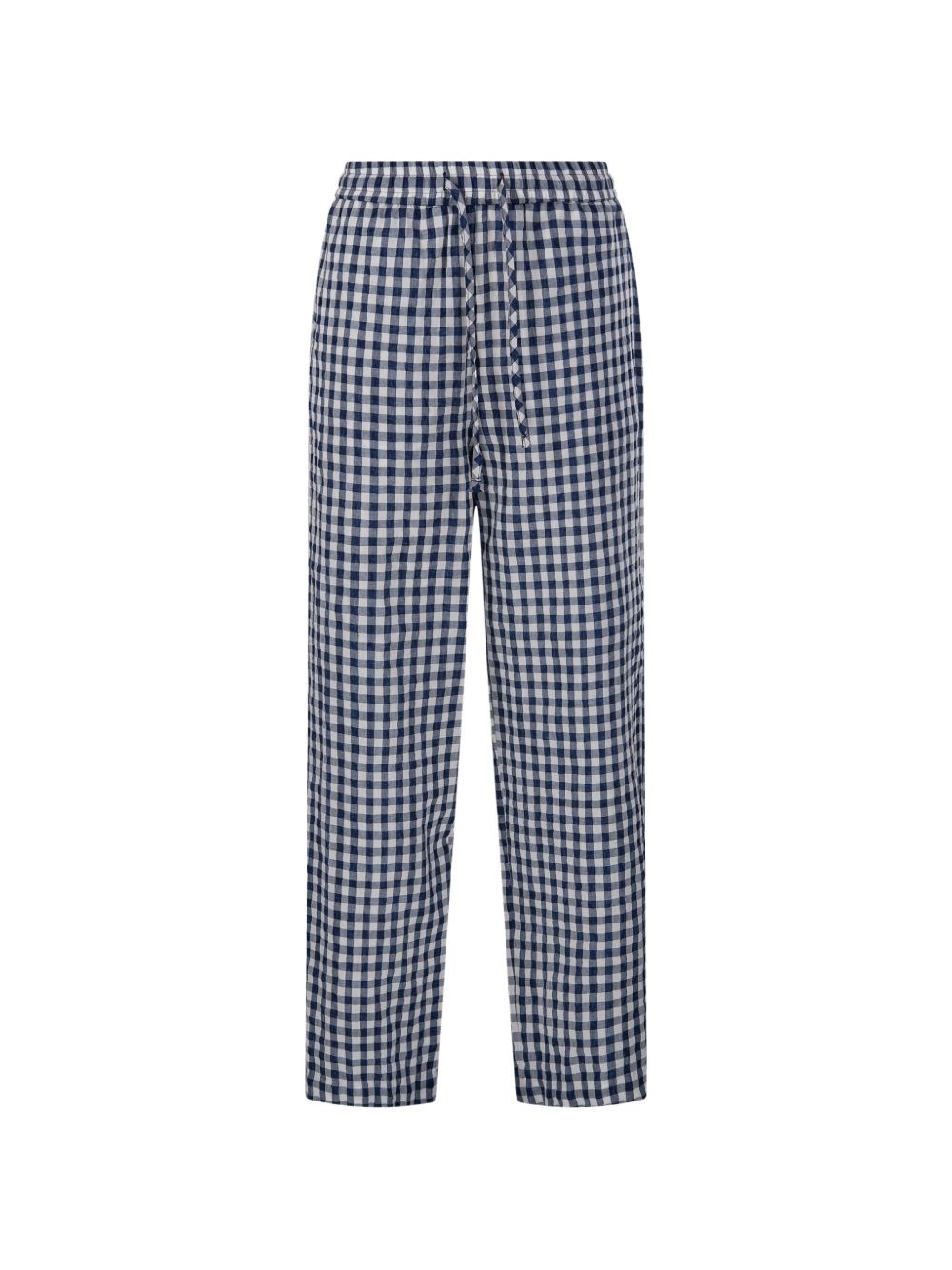 Checked Pajama Trousers
