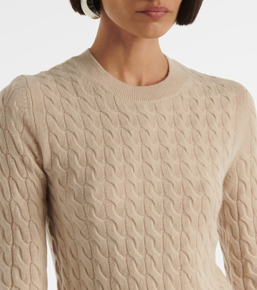 Milla cable-knit cashmere sweater