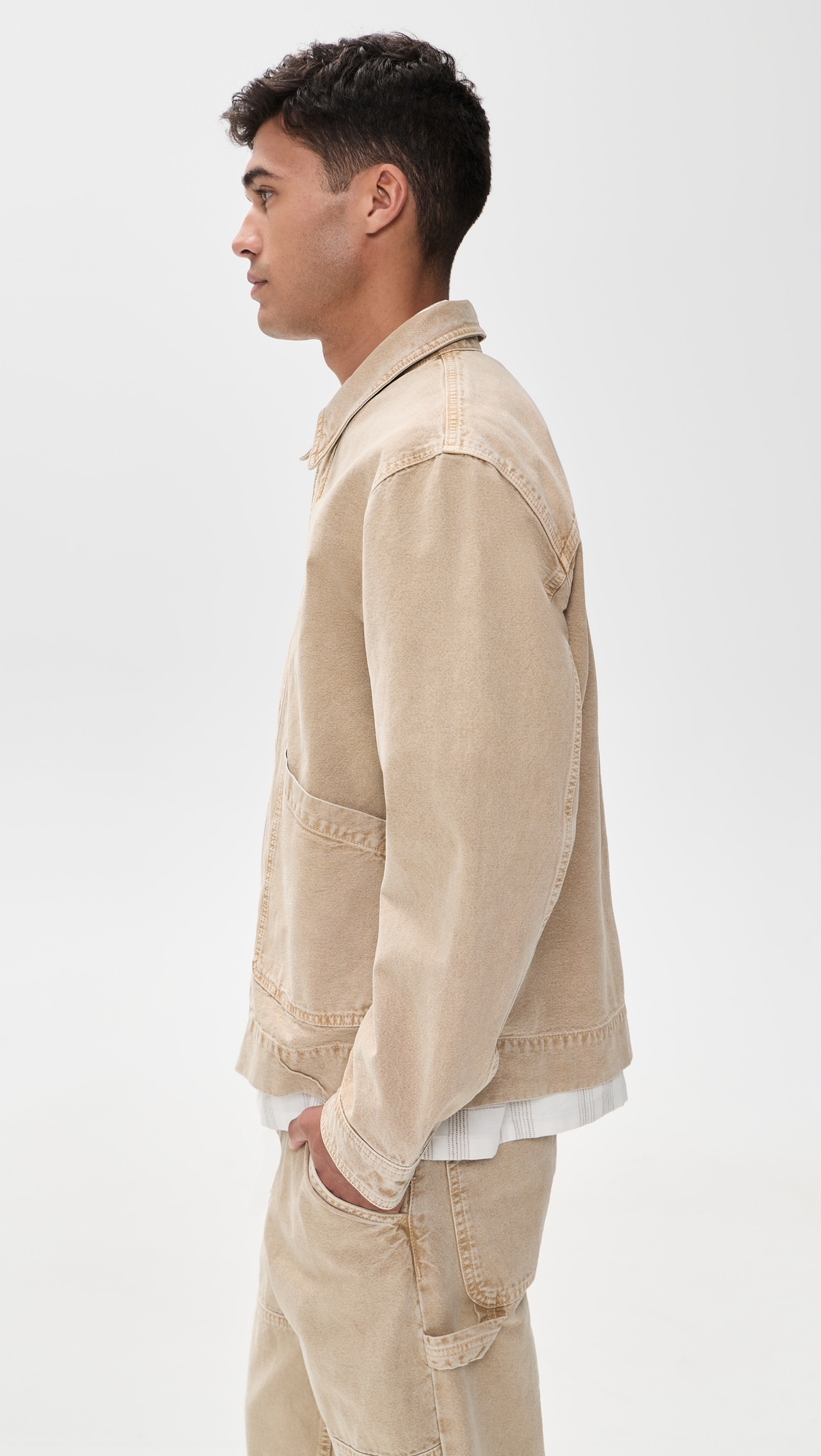 Canvas Hudson Jacket Antitaupe