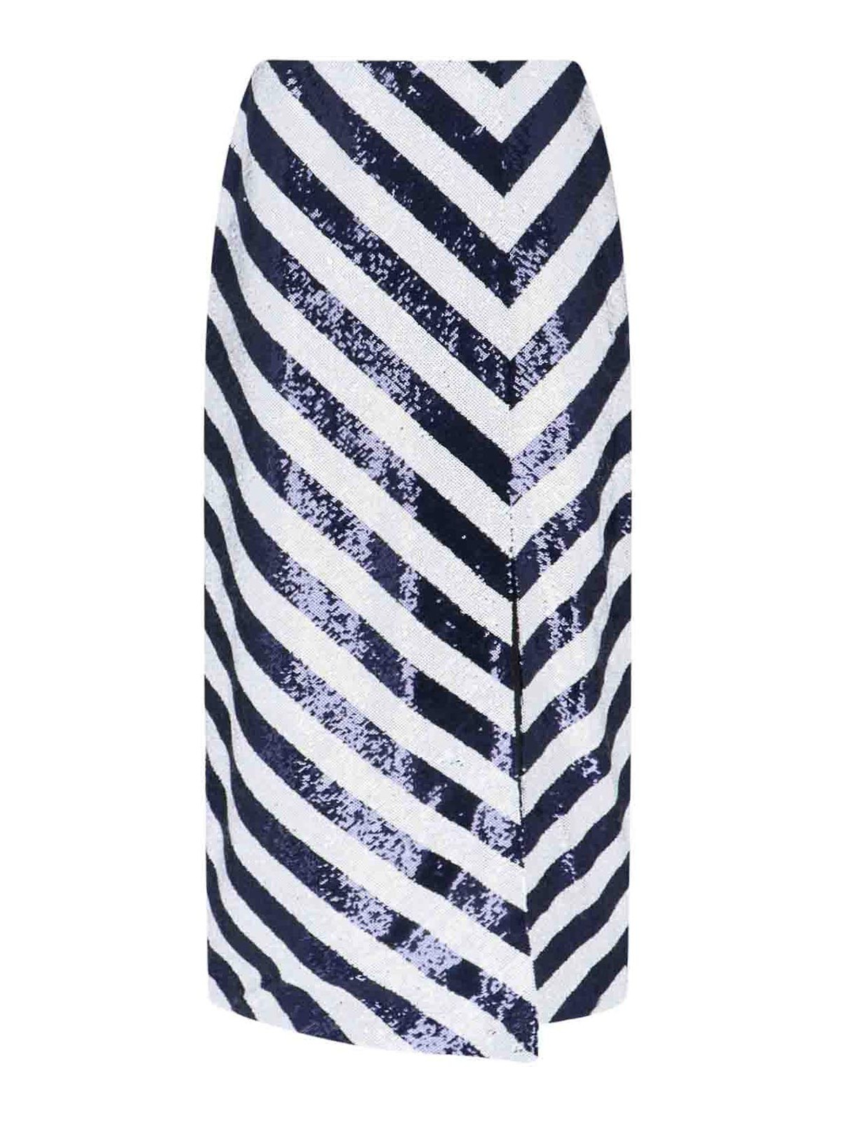 Lauren Ralph Skirts Blue Recycled Polyester - Women