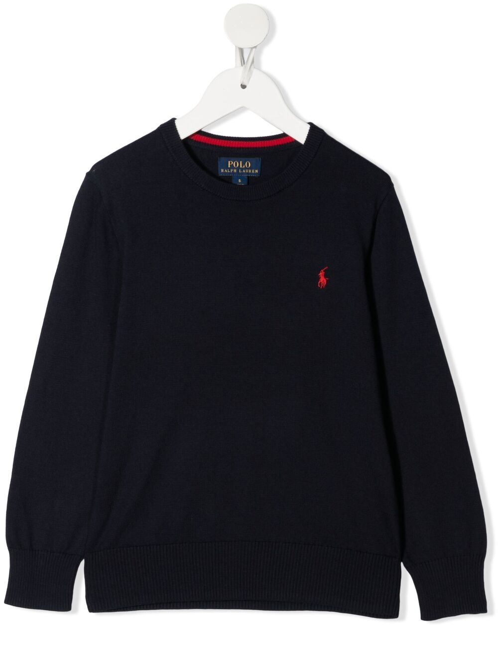 POLO RALPH LAUREN KIDS crew-neck jumper - Blue