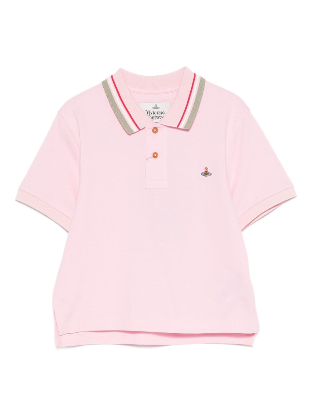Cotton polo shirt - Pink