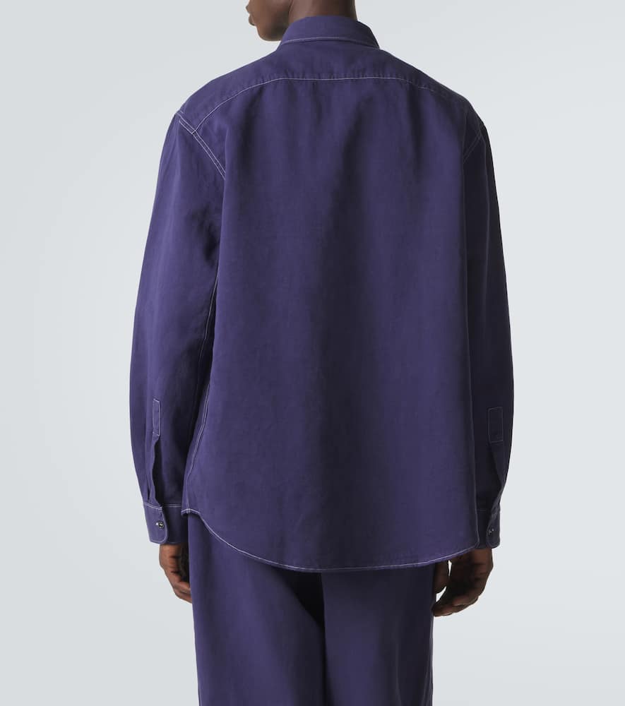 Louro cotton and linen shirt