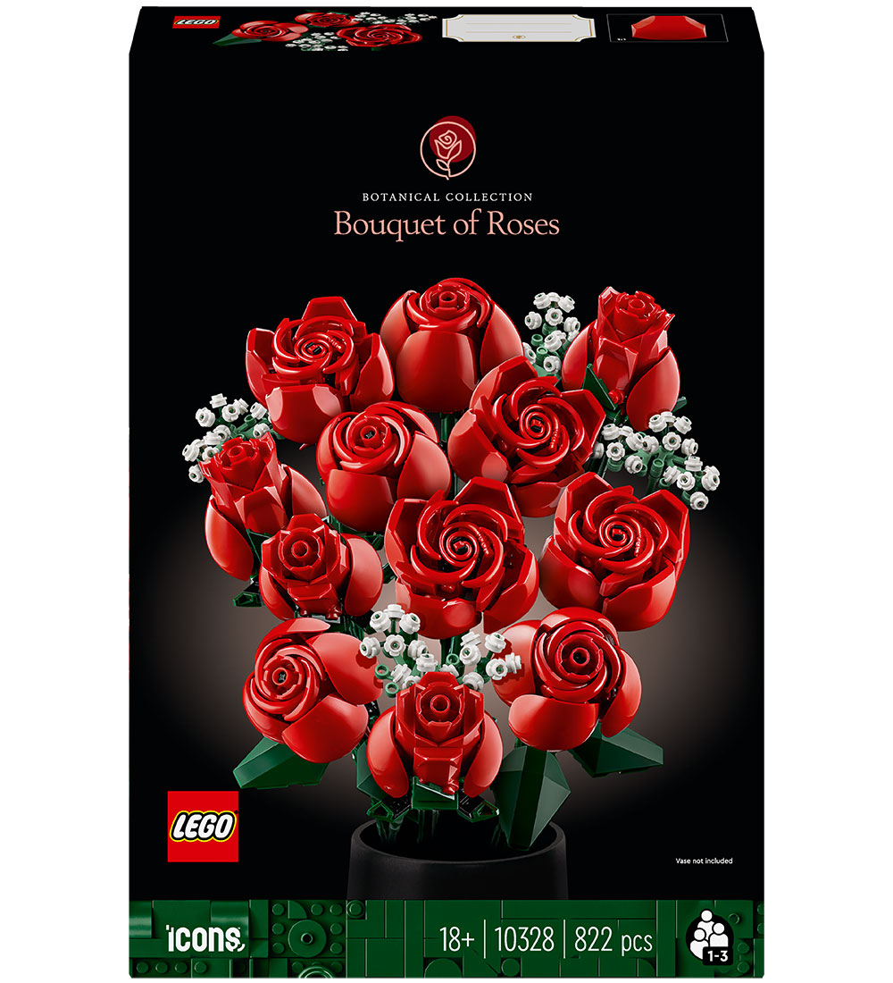 LEGO® Icons - Bouquet of Roses 10328 - 822 Parts - LEGO® - OneSize - Block