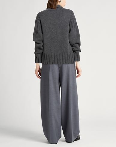 Woman Turtleneck Grey Size 2 Cashmere