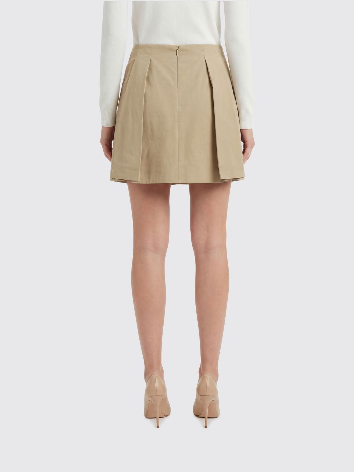 Skirt Woman color Beige