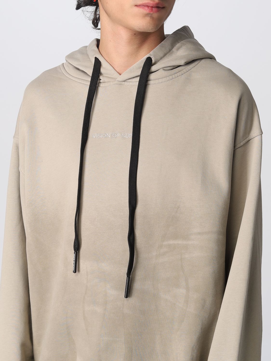 Sweatshirt Men color Grey