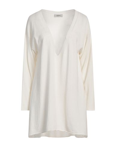 Alpha Studio Woman Sweater White Size ONESIZE Recycled wool, Viscose, Polyamide, Cashmere