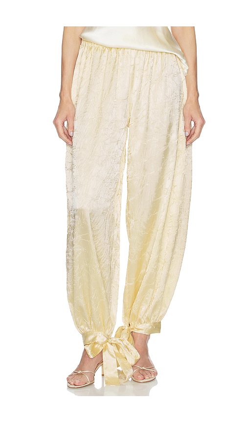 Milkwhite Pants in Ivory. XS. Also in S