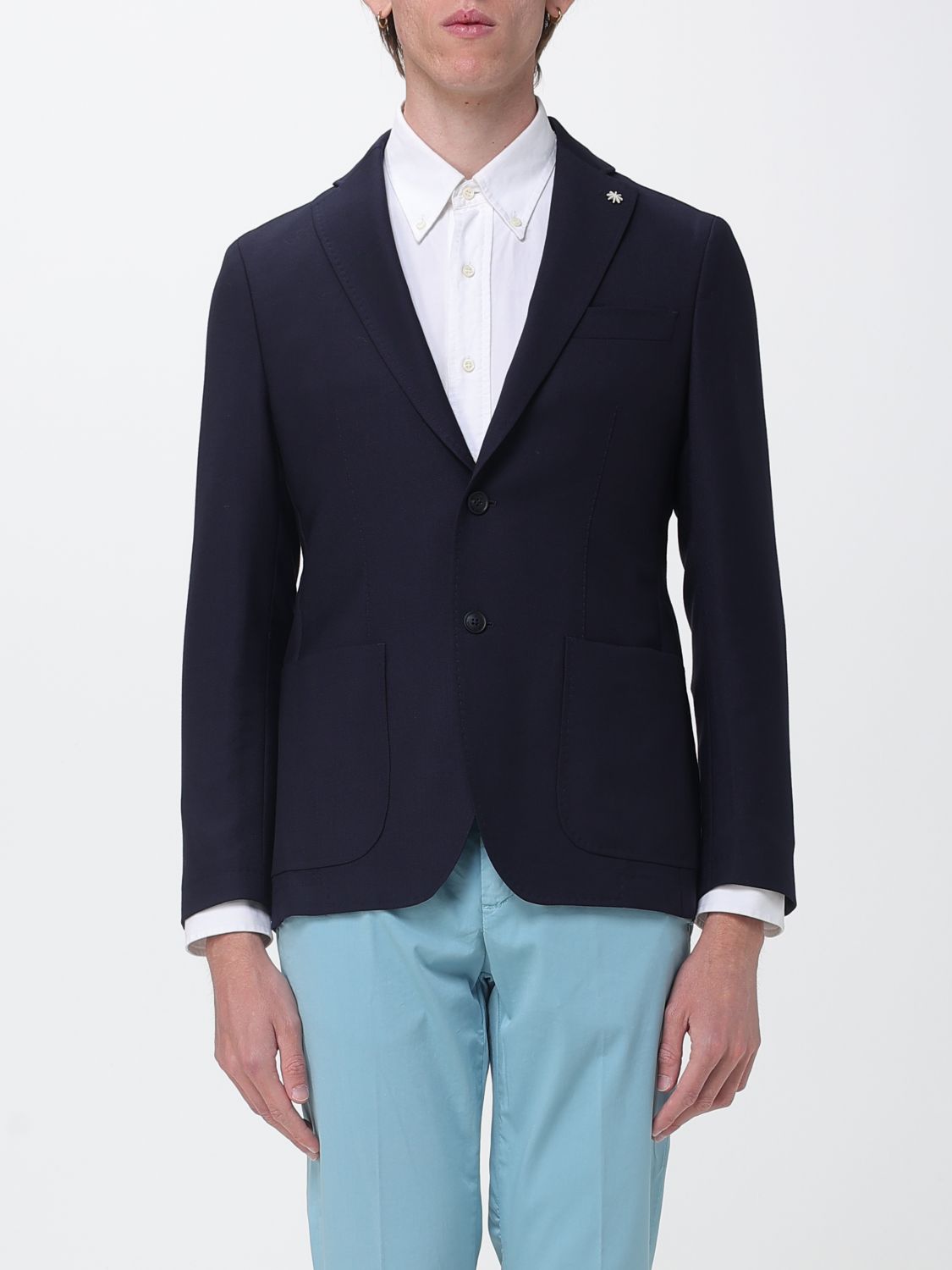 Jacket Men color Blue