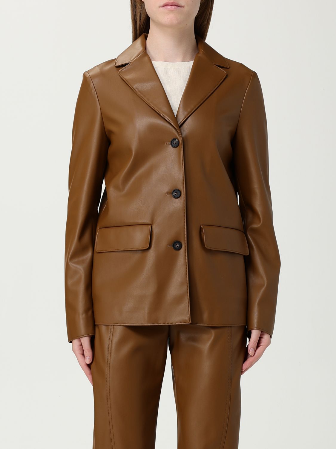 Blazer Woman color Brown