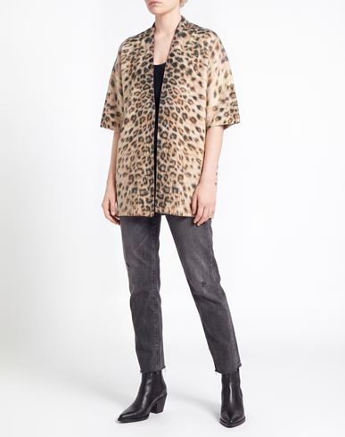 Woman Cardigan Beige Size S Merino Wool, Alpaca wool, Nylon, Elastane