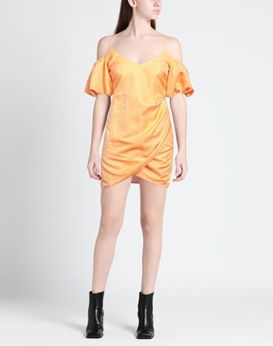 Woman Mini dress Orange Size 2 Polyester