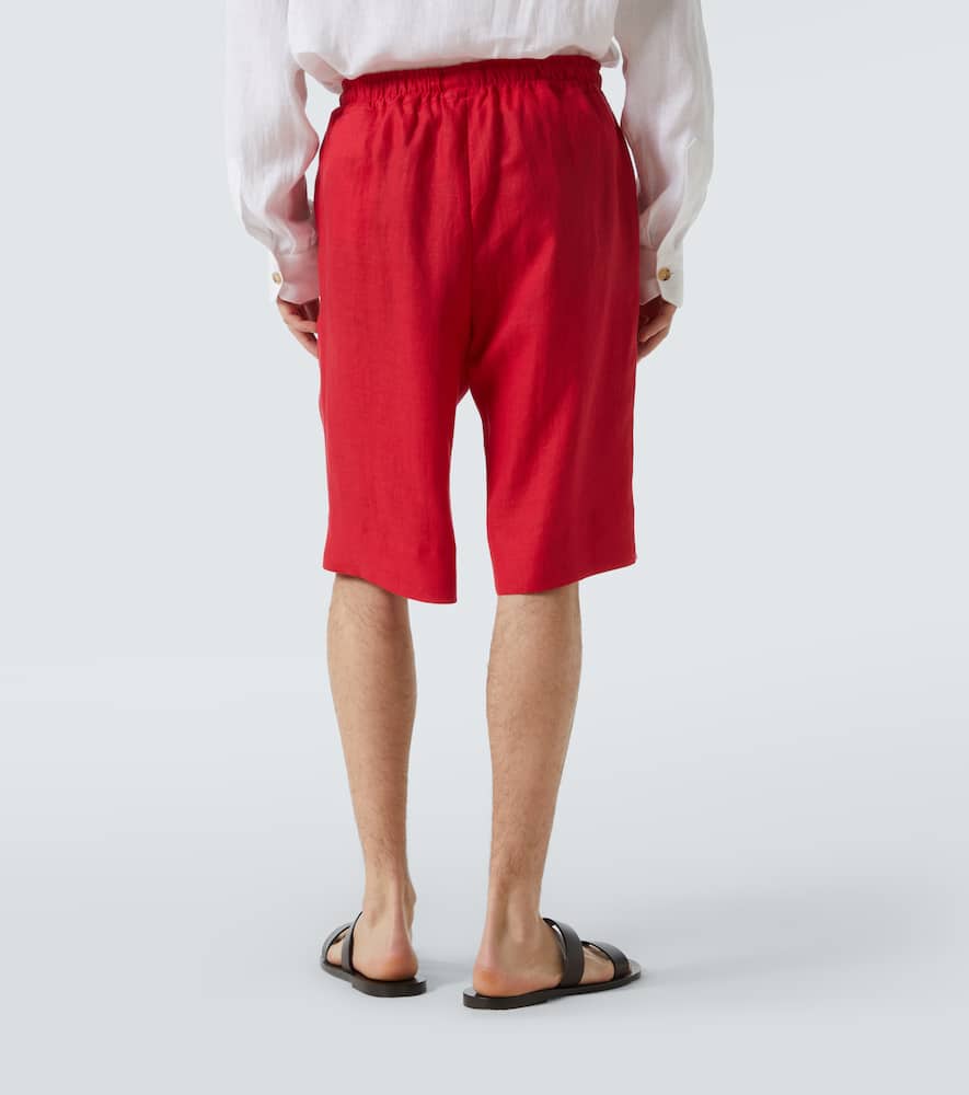 Linen shorts