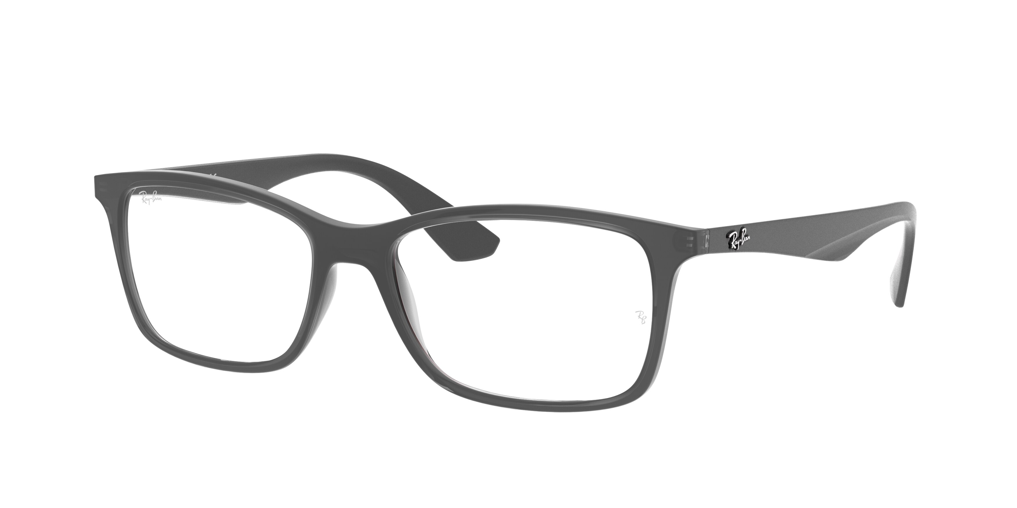 Ray-Ban RB7047 OPTICS Transparent Grey, Size: M