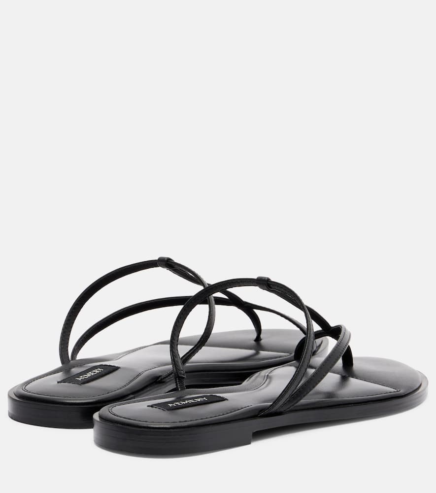 Cyrus leather thong sandals
