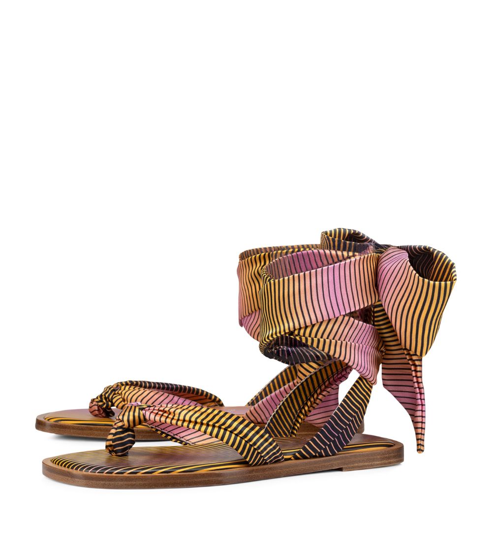 Nilo Du Desert Silk Sandals