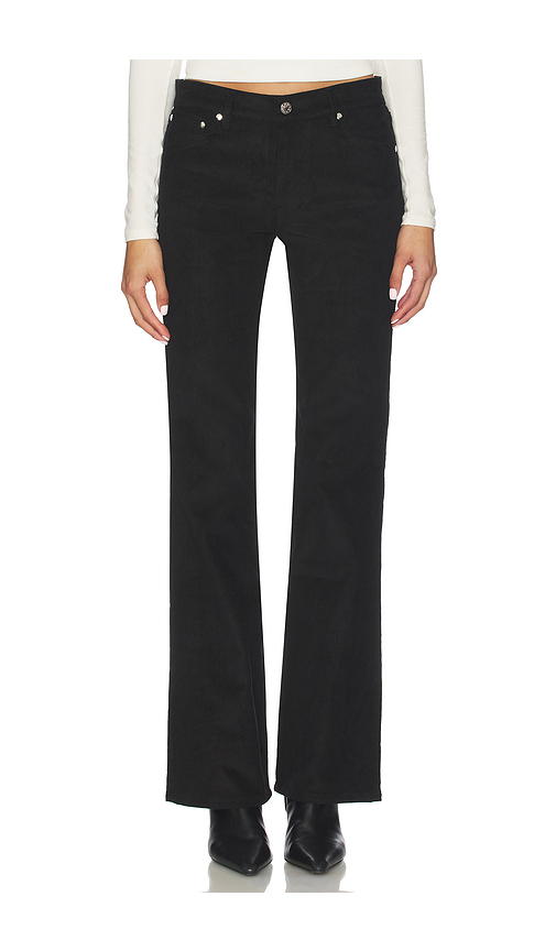EB Denim Maria Mid Rise Bootcut Pant in Black. - 29 also , 25, 26