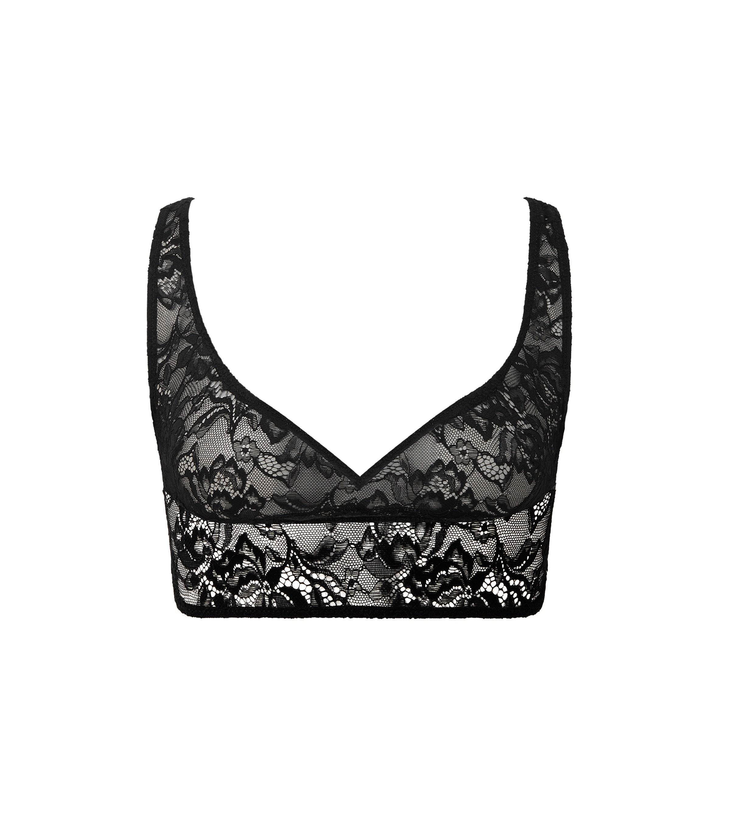 Bluebella Fallon Lace Bralette Black