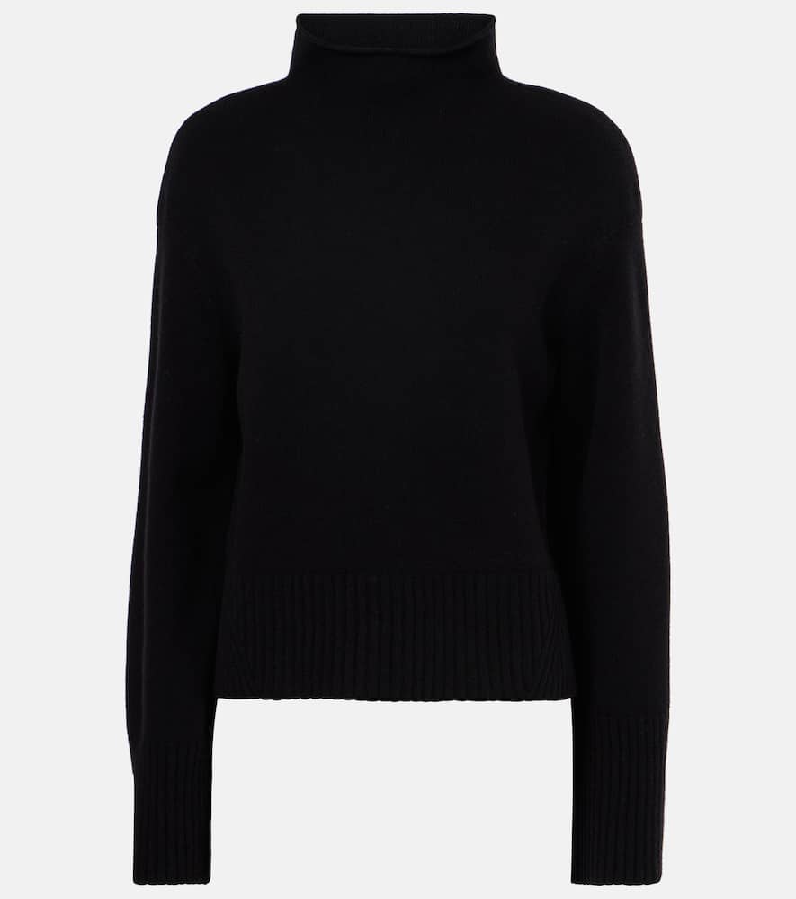 Julie cropped wool and cashmere sweater