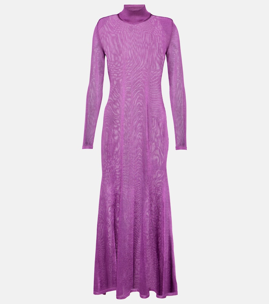 Jersey maxi dress