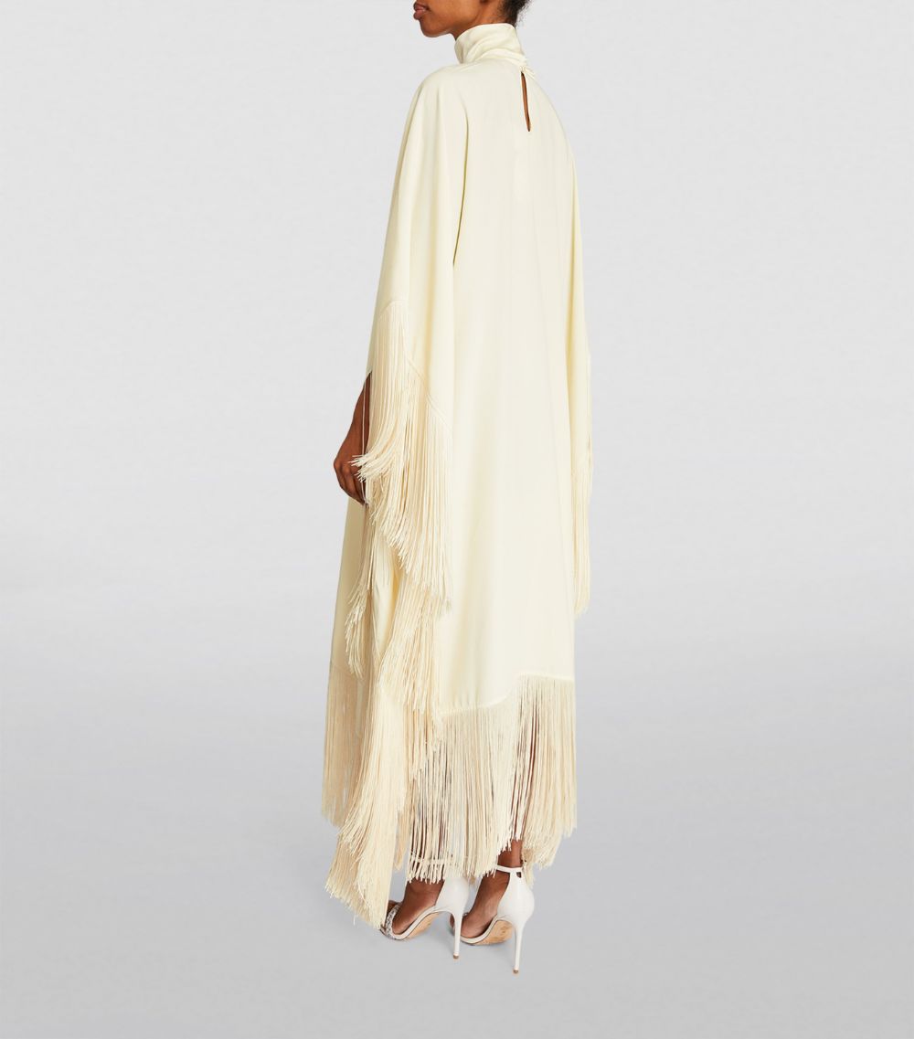 Fringed Mrs Ross Kaftan Dress