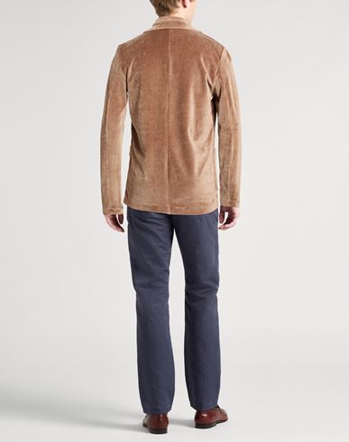 Man Blazer Camel Size M Organic cotton, Modal, Elastane