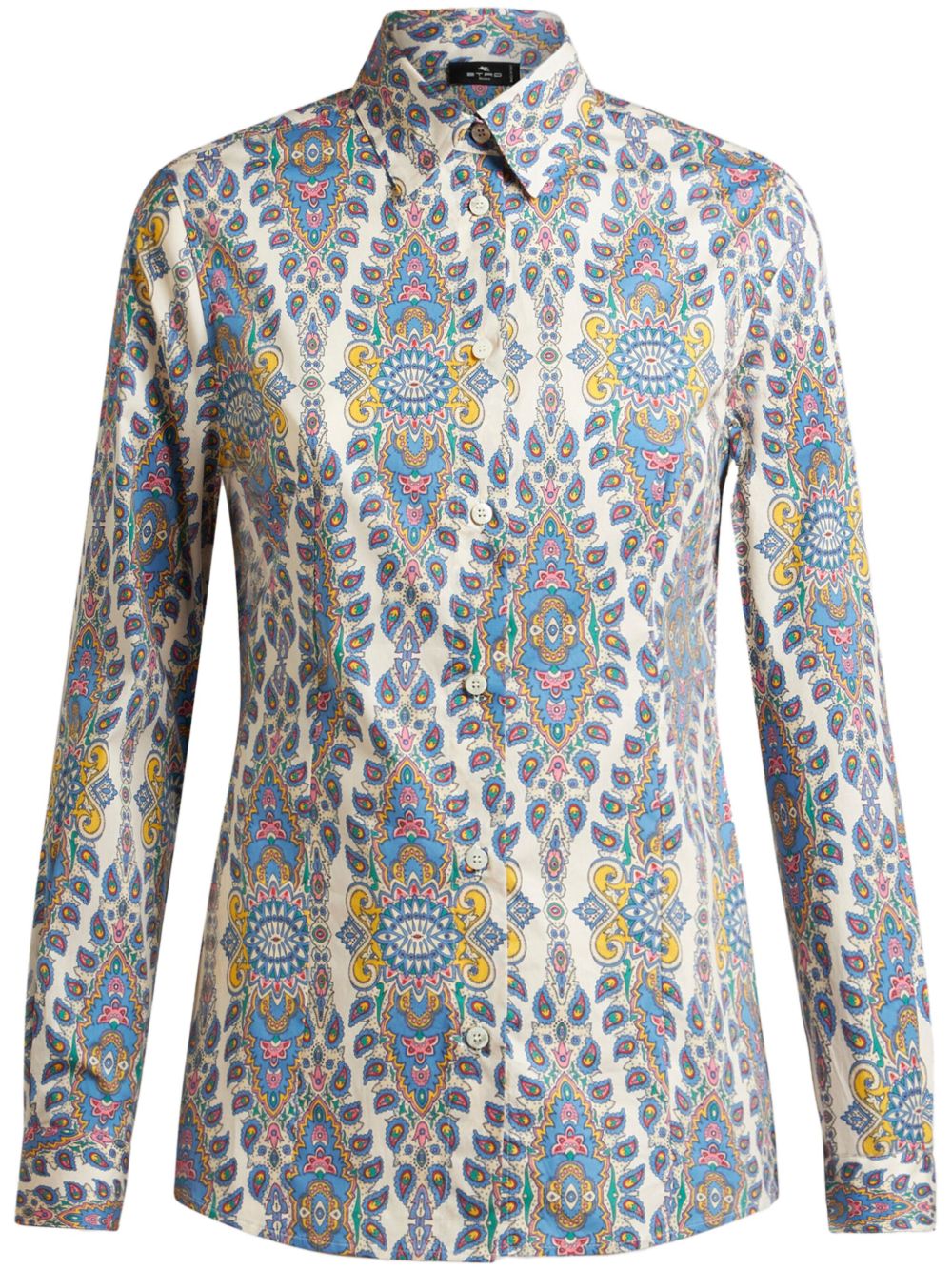 Paisley-print shirt - White