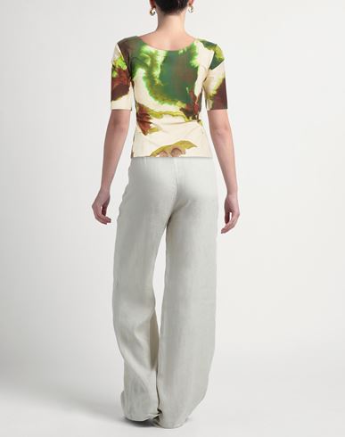 Woman Top Beige Size 2 Polyamide, Elastane