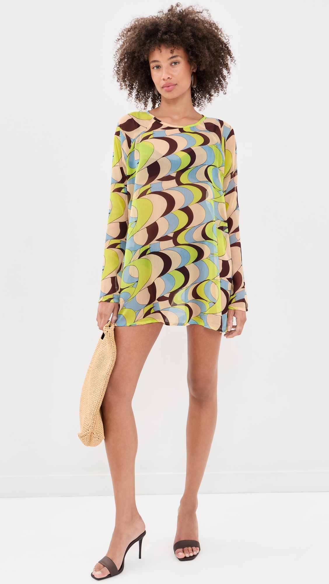 Bre Coverup Mini Dress PALM ROYALE
