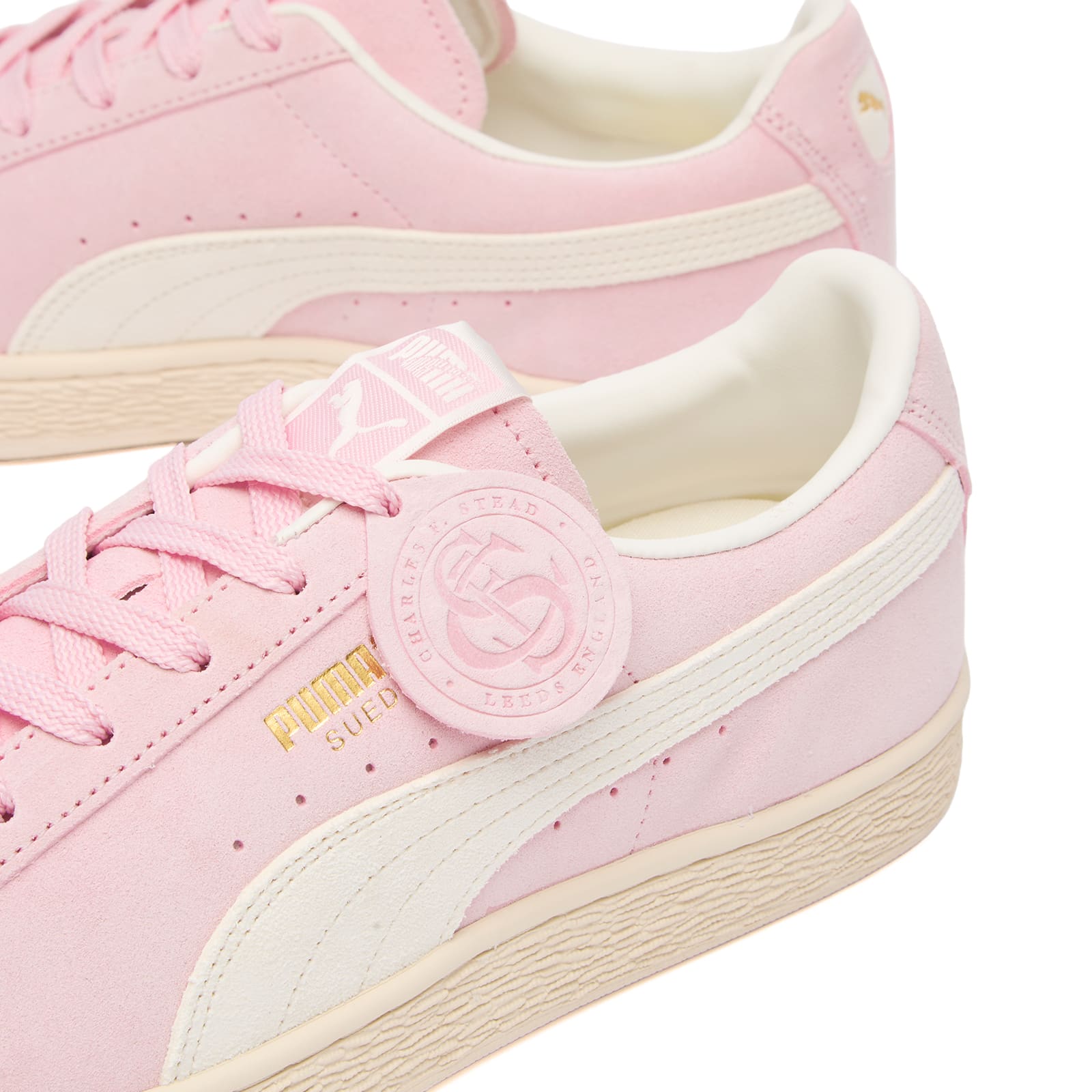 Men's Suede Charles F. Stead Sneaker Rosy Outlook/Frosted Ivory