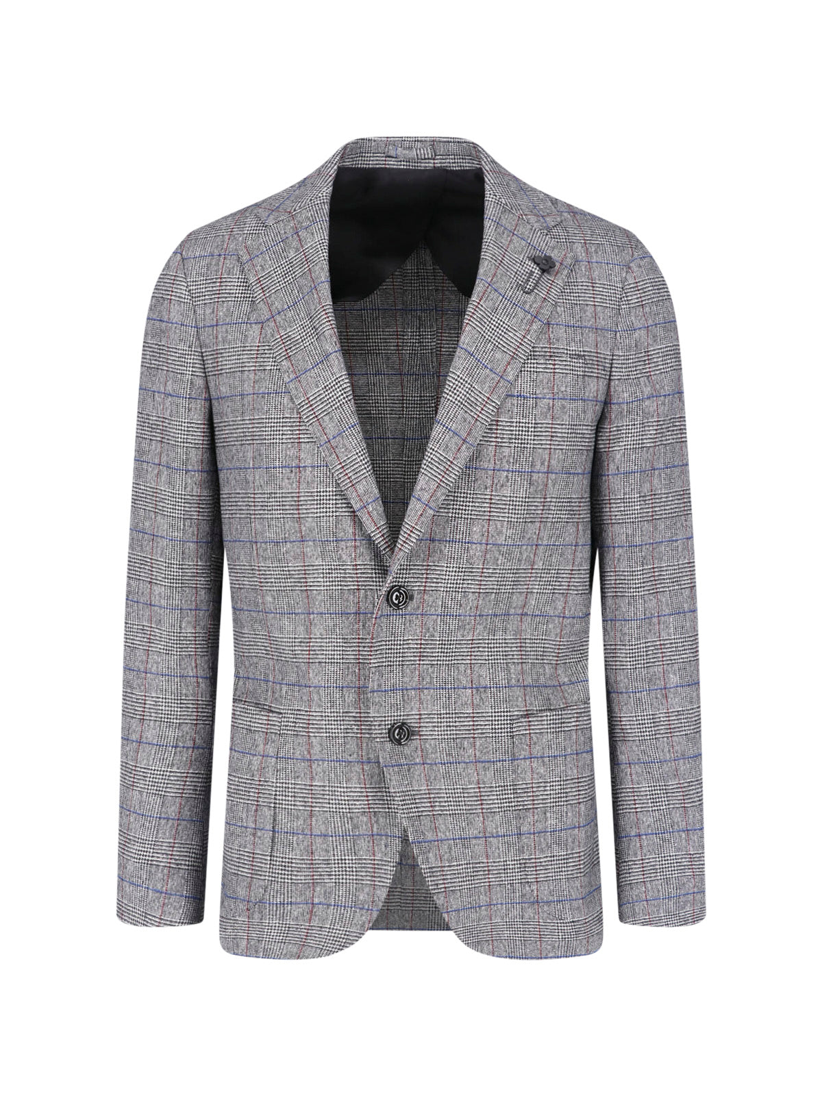 Men's Multicolor? Wool-Blend Silk & Elastane Jacket