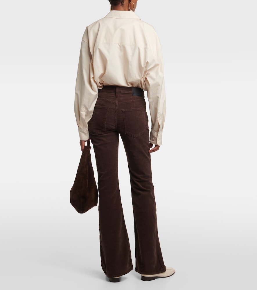 Isola corduroy flared pants