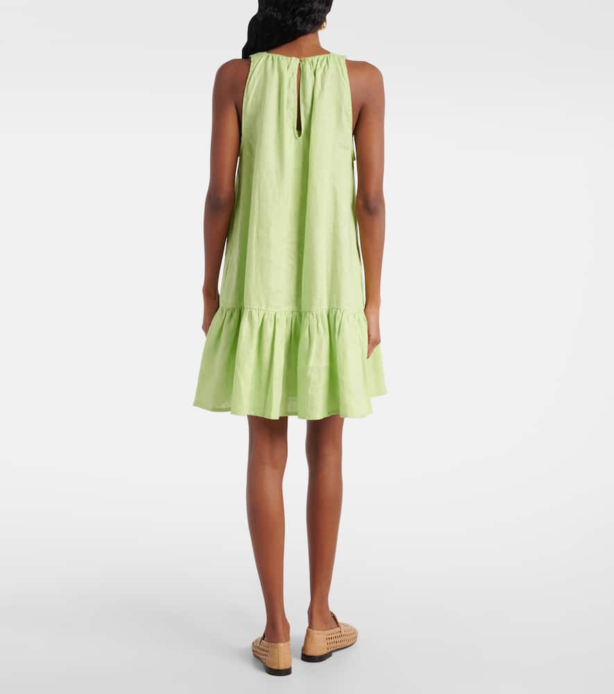 Adana linen minidress