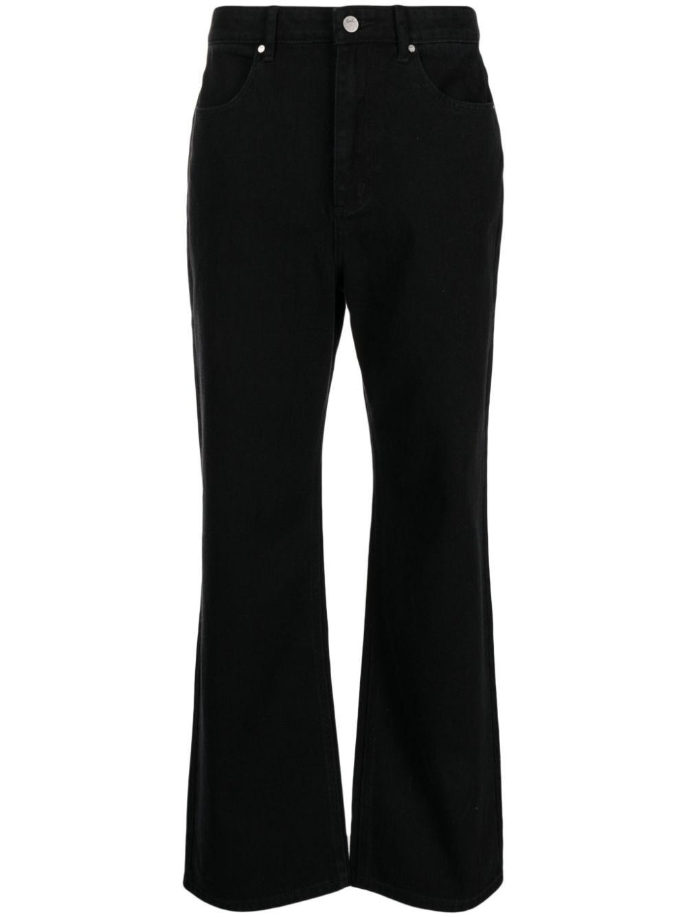 Mid-rise bootcut jeans - Purple