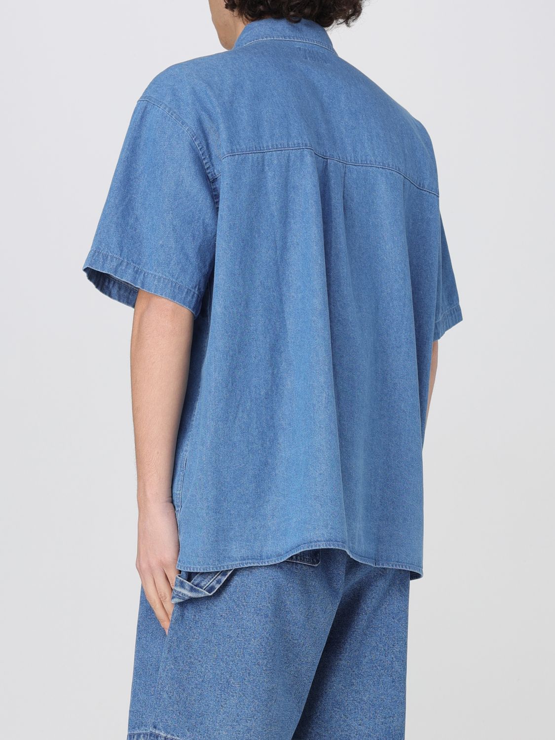 Shirt OBEY Men color Indigo