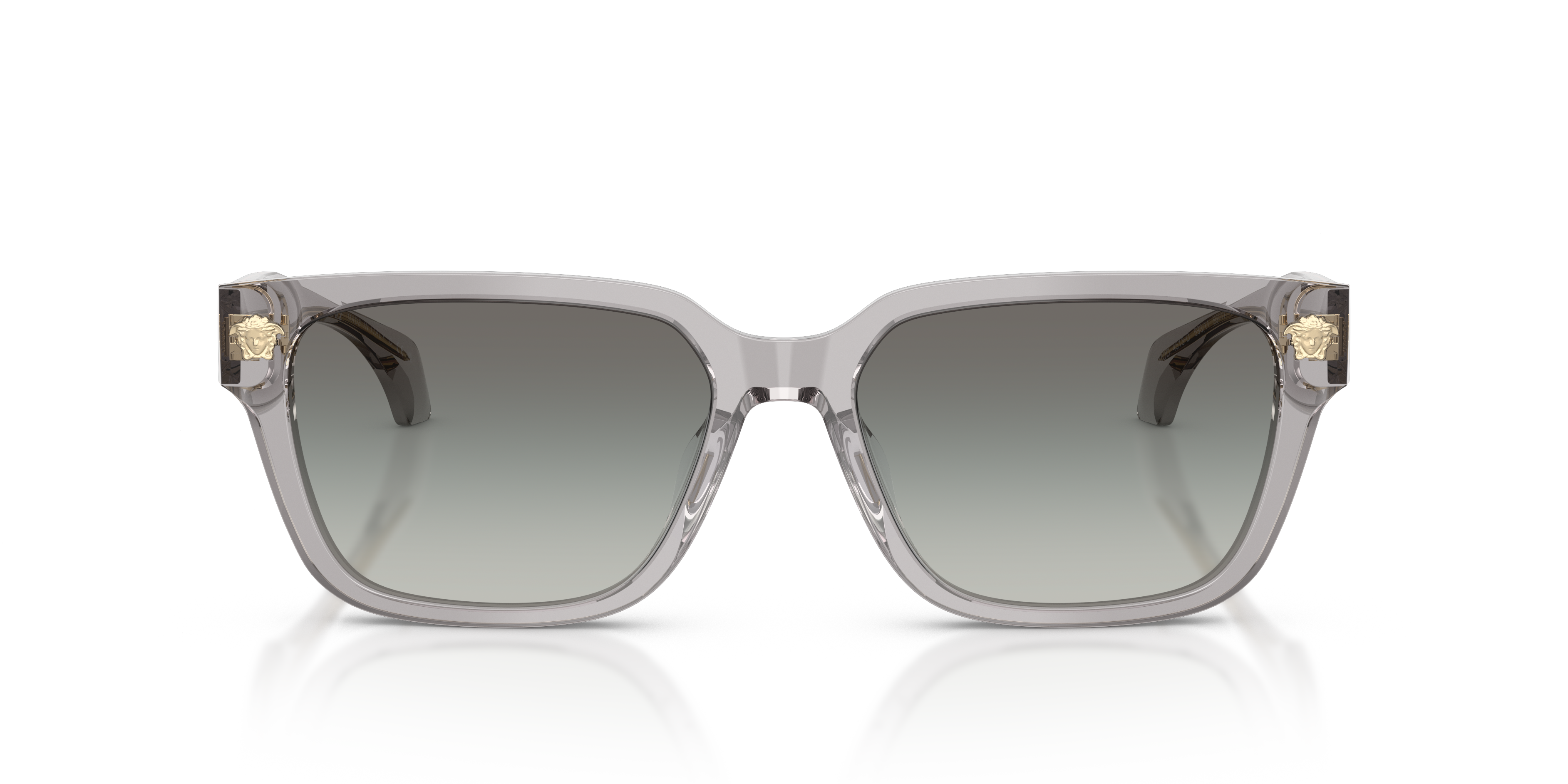 Versace Man Versace VE4513D 593/11 Sunglasses Acetate Grey Grey Squared Normal Nuanced