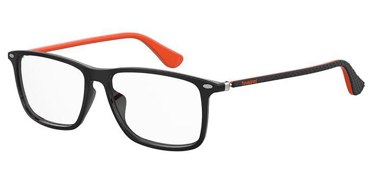 Havaianas GAROPABA/V Men's Eyeglasses Black 54 - Blue Light Block Available