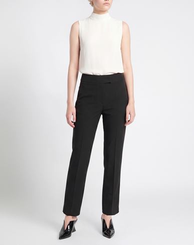 Woman Pants Black Size 10 Polyester, Elastane