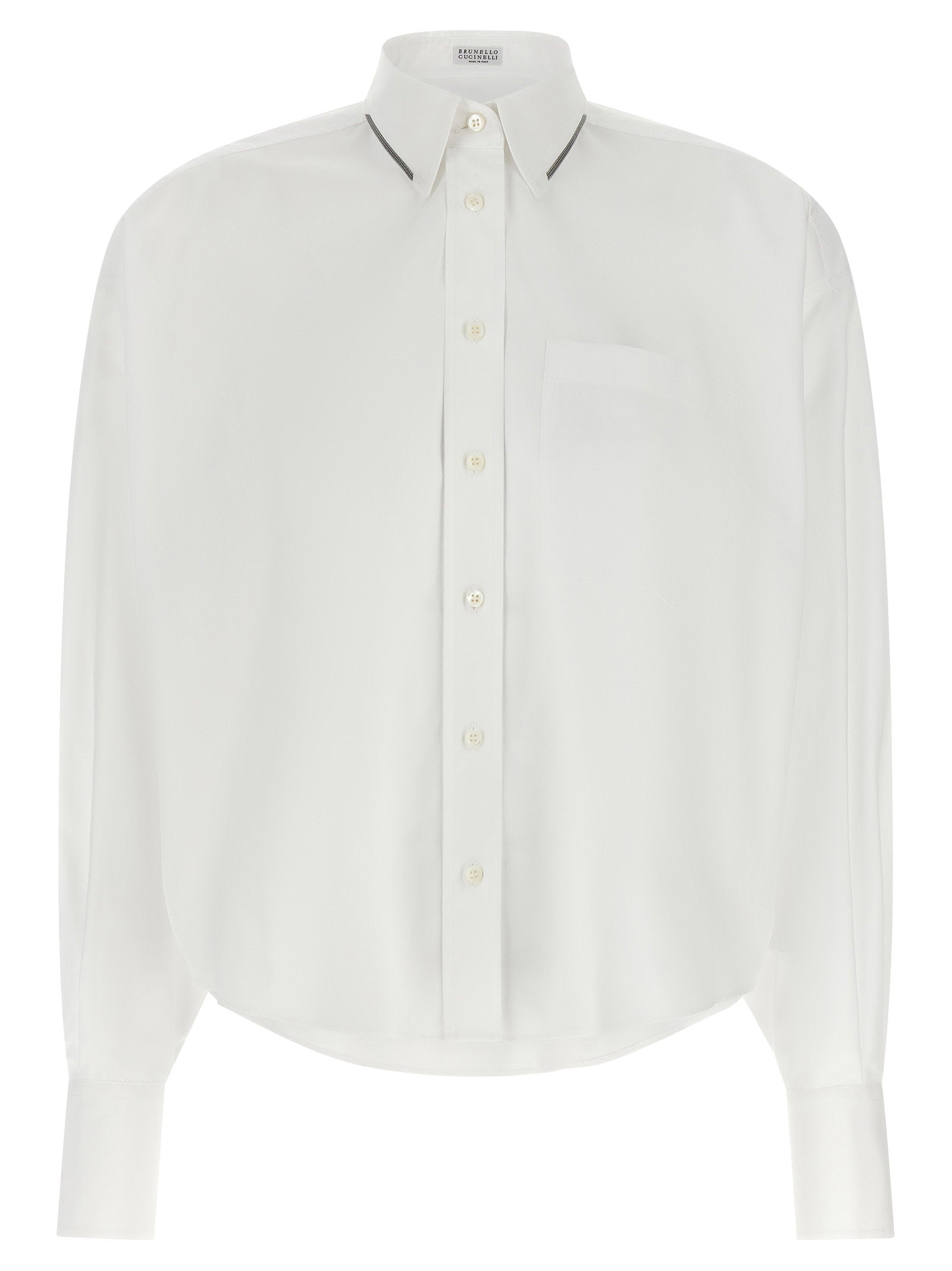 Shiny Trim Shirt