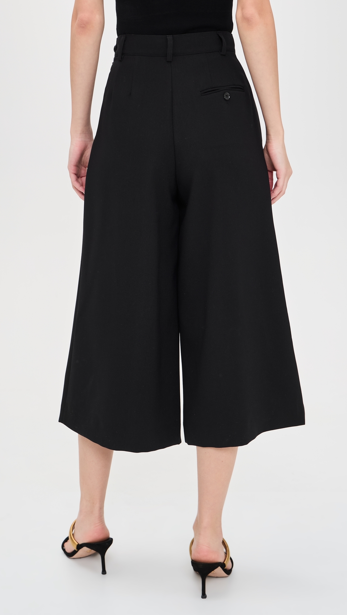 The Nicole Culottes Black