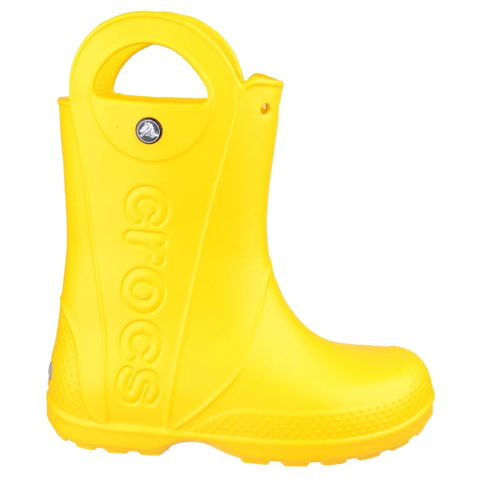 Crocs Handle It Rain Synthetic Yellow Wellington Boot