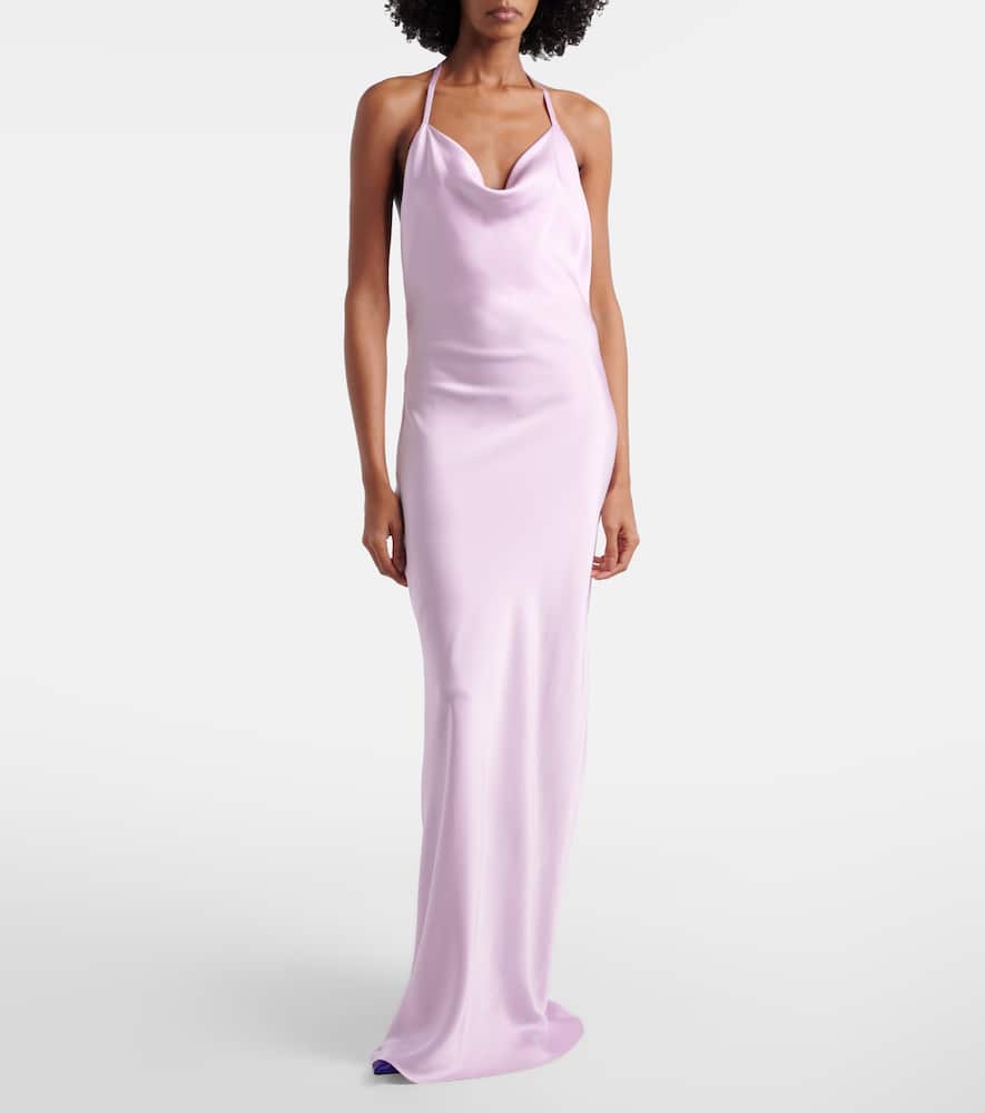 Envers satin slip dress